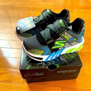 NEW in box! Skechers light up sneakers size 10.5